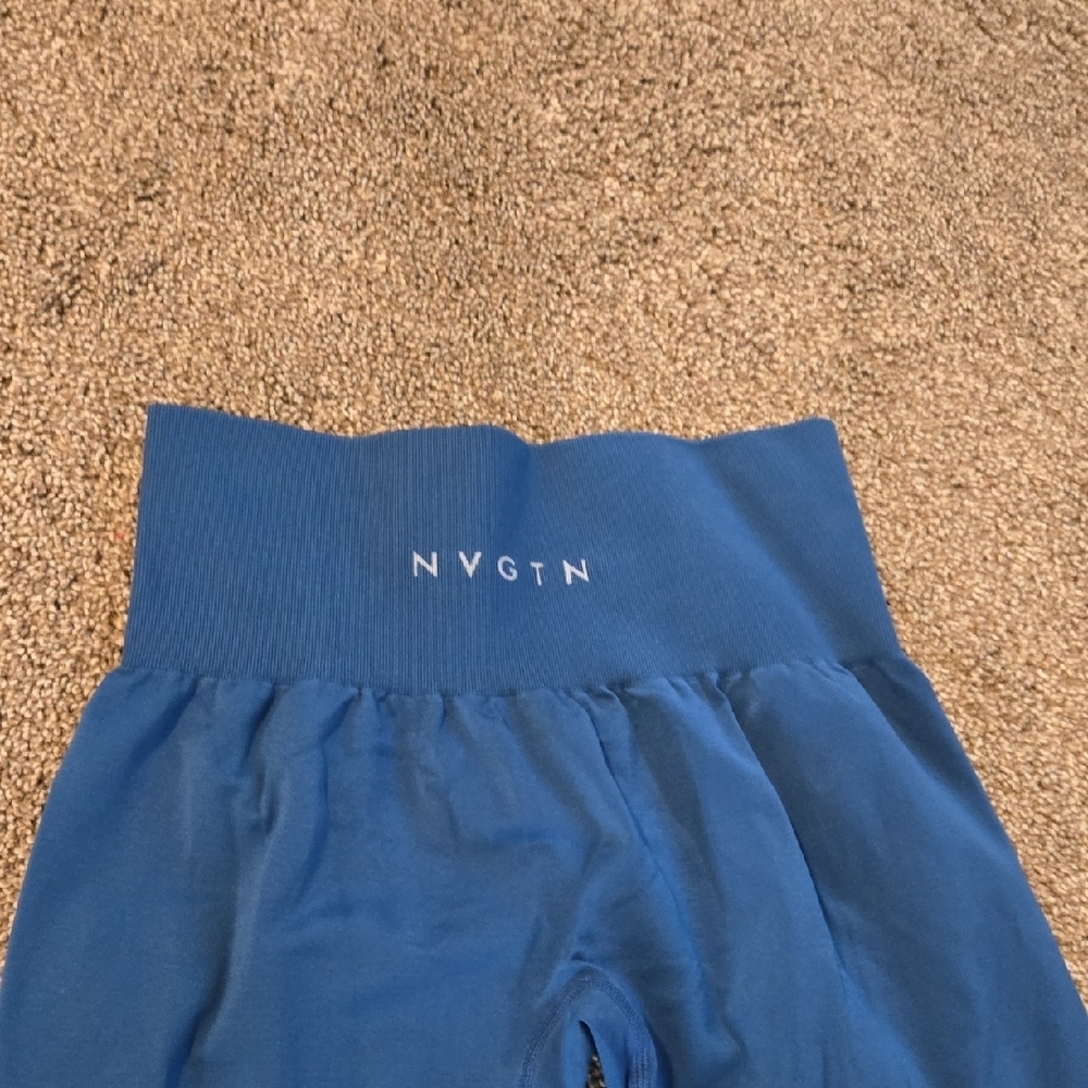 NVGTN Blue Leggings Size Small - Picture 4 of 5